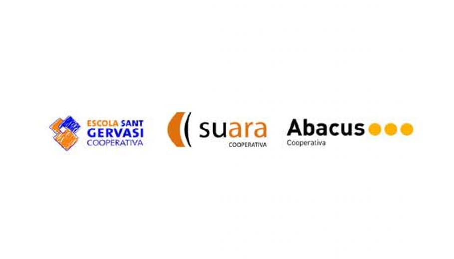 Escola Sant Gervasi, Suara and Abacus logos