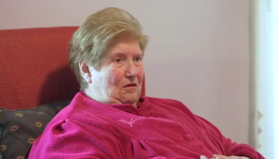 la Maria Rojo una de les participants del casal TV