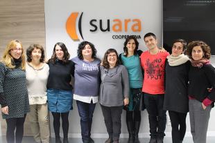 Group photo of the Comitè d’Ètica de Suara